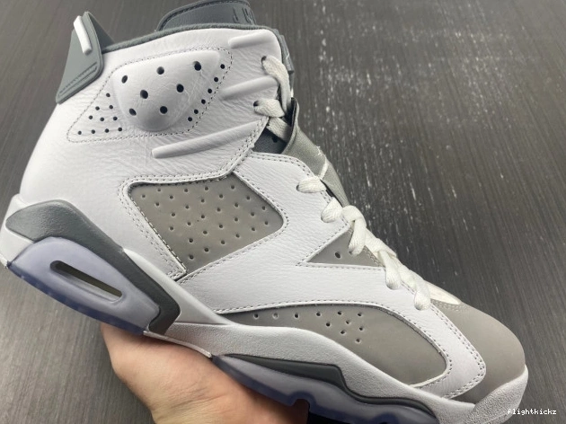 Grey Cool Jordan Air 6 CT8529-100 1213